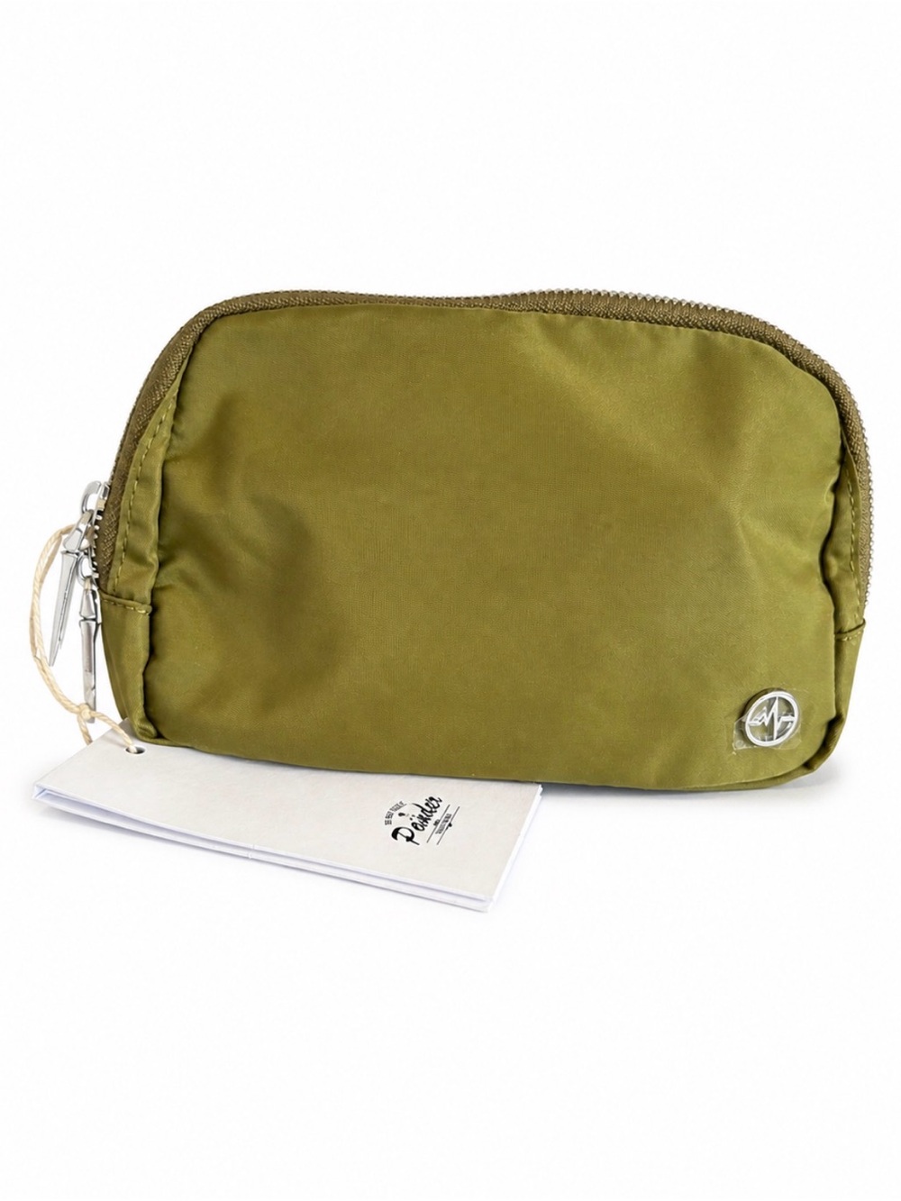 PANDER  military green- Olive belt bag NWT double zipper